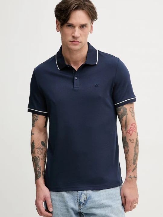 Obrázek produktu Michael Kors polo pánské bavlněné námořnická modř