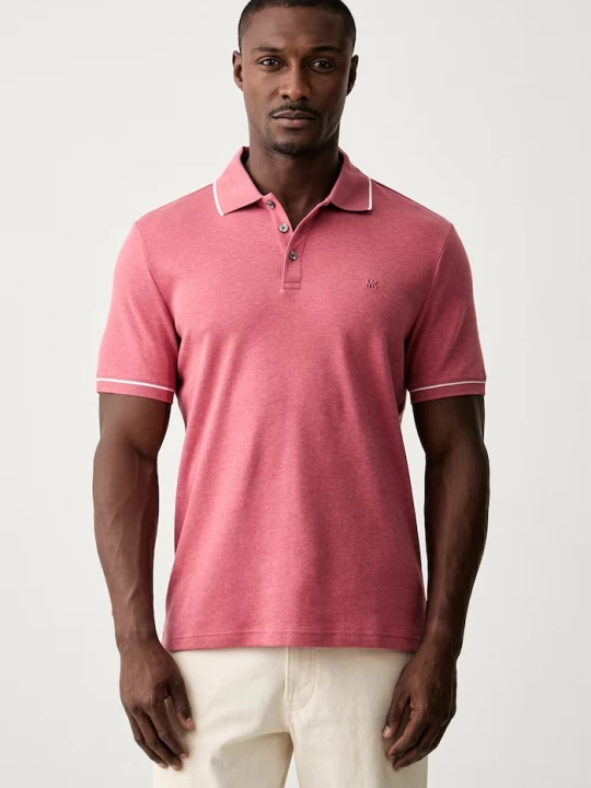 Obrázek produktu Michael Kors polo pánské bavlněné růžová