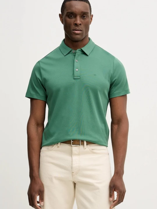 Obrázek produktu Michael Kors polo pánské bavlněné zelená