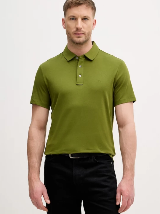 Obrázek produktu Michael Kors polo pánské bavlněné zelená