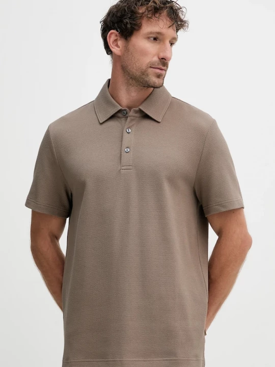 Obrázek produktu Michael Kors Polo tričko Michael Kors hnědá