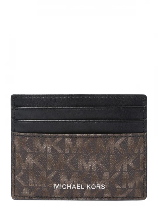 Obrázek produktu Michael Kors Pouzdro 'Greyson'  hnědá / černá / bílá