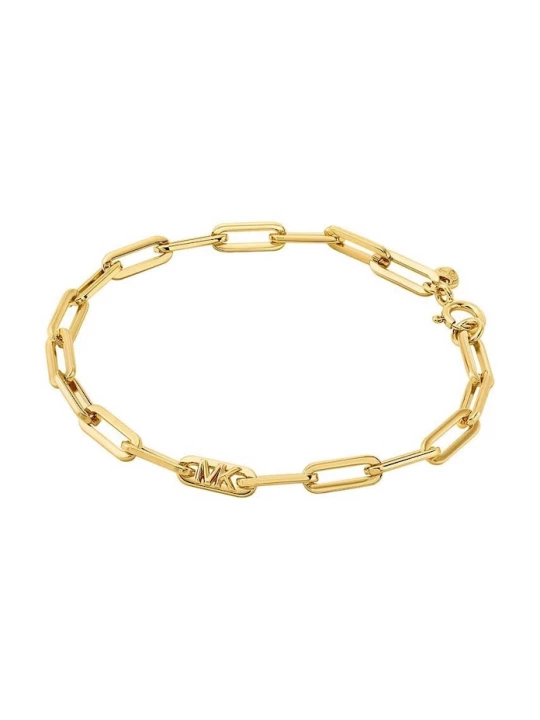 Obrázek produktu Michael Kors Pozlacený stříbrný náramek zlatá
