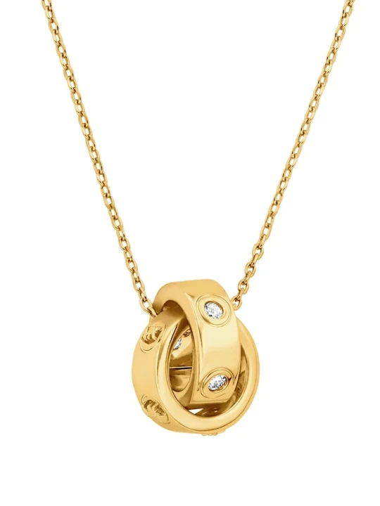 Obrázek produktu Michael Kors řetízek dámský mosazný s kubickým zirkonem zlatá