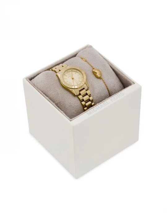 Obrázek produktu Michael Kors Sada hodinek a náramek Lexington Set MK4992SET Zlatá