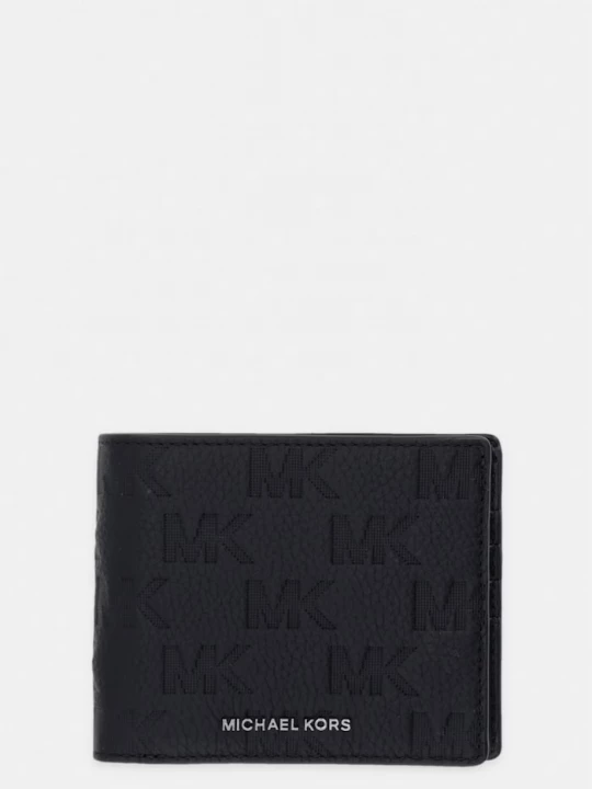 Obrázek produktu Michael Kors sada peněženky a pouzdra na karty pánská kožená černá