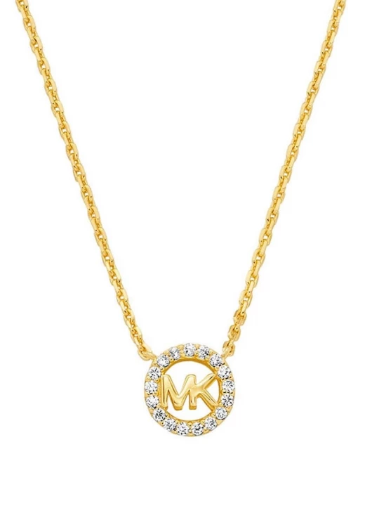 Obrázek produktu Michael Kors Stříbrný náhrdelník zlatá