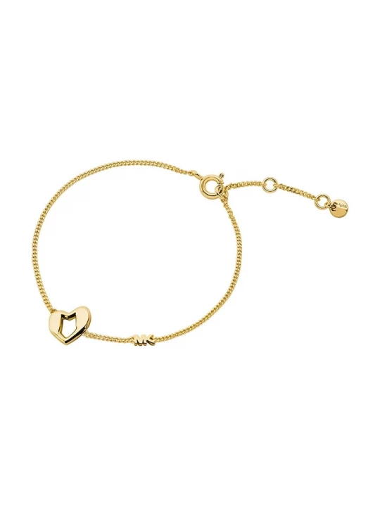 Obrázek produktu Michael Kors Stříbrný náramek Michael Kors zlatá