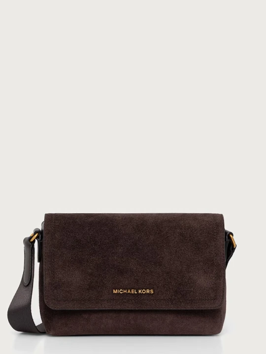 Obrázek produktu Michael Kors taštička dámská kožená HUDSON hnědá