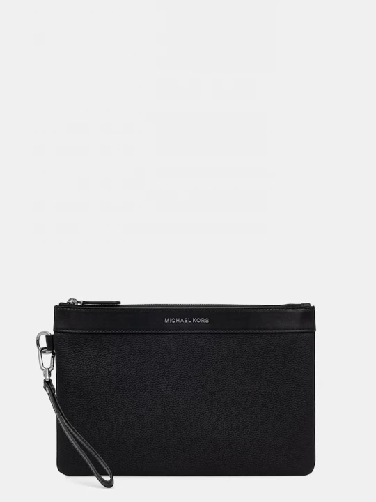 Obrázek produktu Michael Kors taštička pánská kožená černá