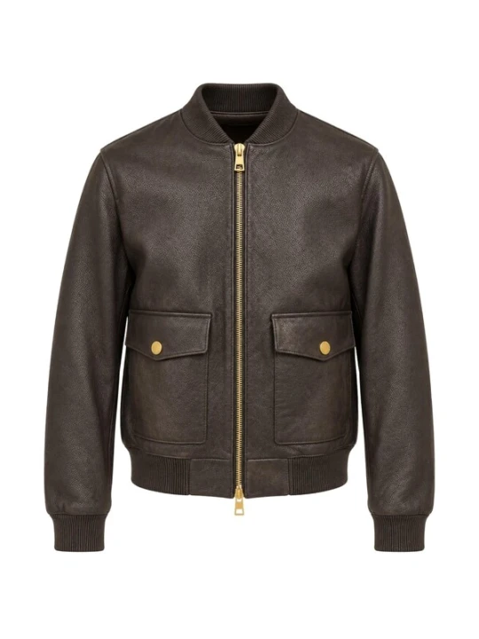 Obrázek produktu Michael Kors Zimní bunda 'MICHAEL KORS LEATHER - ANORAKS GIUBBINO' čokoládová