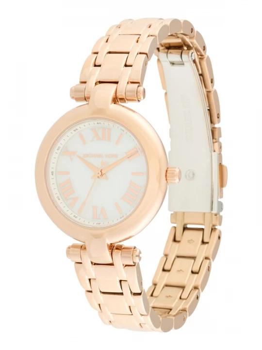 Obrázek produktu MICHAEL Michael Kors Analogové hodinky 'LANEY' růžově zlatá / offwhite