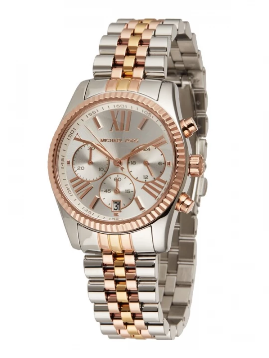 Obrázek produktu MICHAEL Michael Kors Analogové hodinky 'Lexington'  zlatá / stříbrná