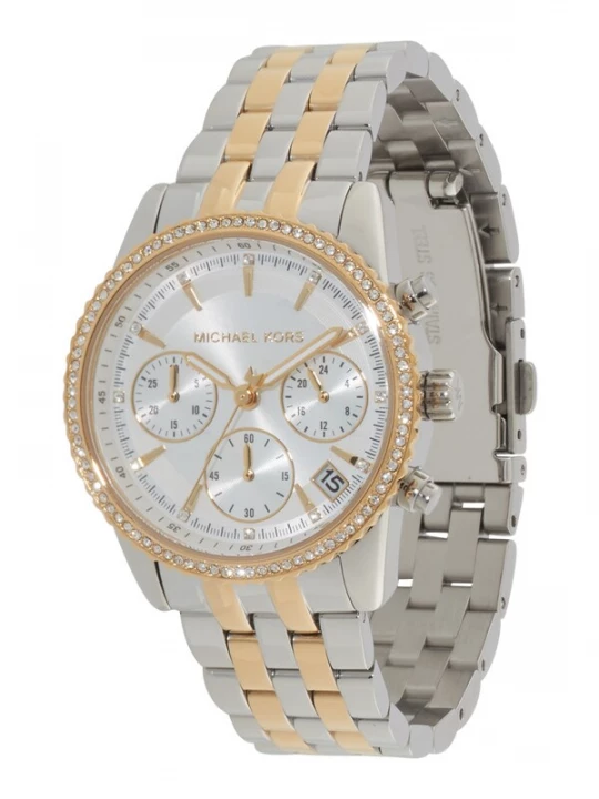 Obrázek produktu MICHAEL Michael Kors Analogové hodinky 'RITZ'  zlatá / stříbrná