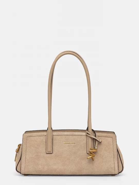 Obrázek produktu MICHAEL Michael Kors baguette kabelka dámská semišová LAILA béžová