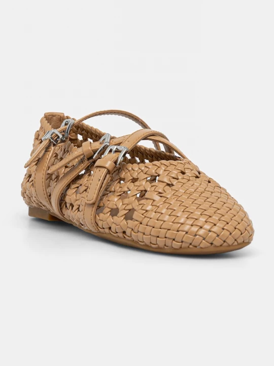 Obrázek produktu MICHAEL Michael Kors baleríny Indy Woven Flex Ballet béžová