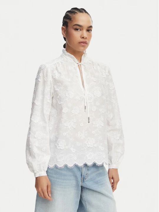 Obrázek produktu MICHAEL Michael Kors Halenka MS640Y9KPX Bílá Relaxed Fit