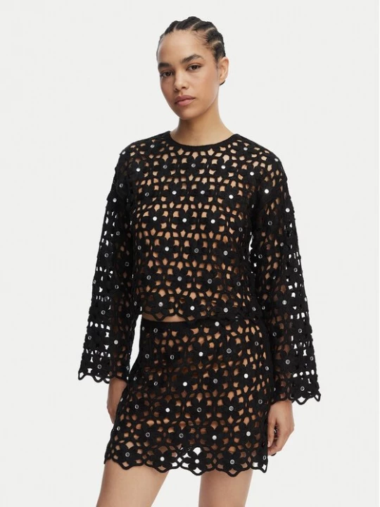 Obrázek produktu MICHAEL Michael Kors Halenka MS651ZMKNE Černá Regular Fit