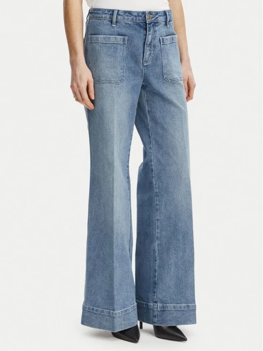 Obrázek produktu MICHAEL Michael Kors Jeansy MS6909IEB1 Modrá Loose Fit