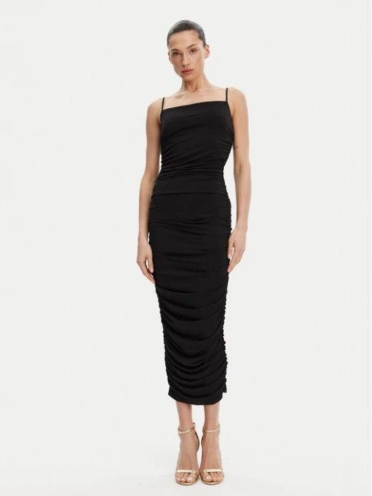 Obrázek produktu MICHAEL Michael Kors Koktejlové šaty MS582MIH6J Černá Slim Fit