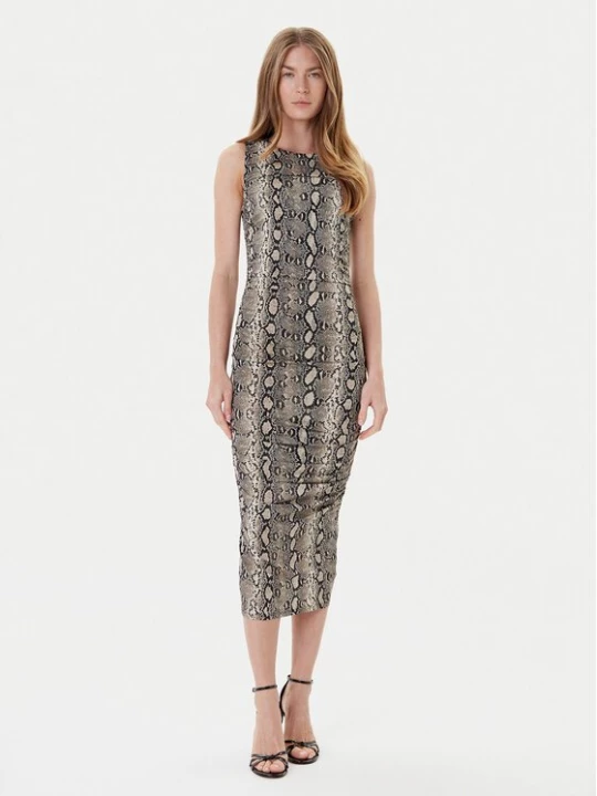 Obrázek produktu MICHAEL Michael Kors Koktejlové šaty MT58319HMC Béžová Slim Fit