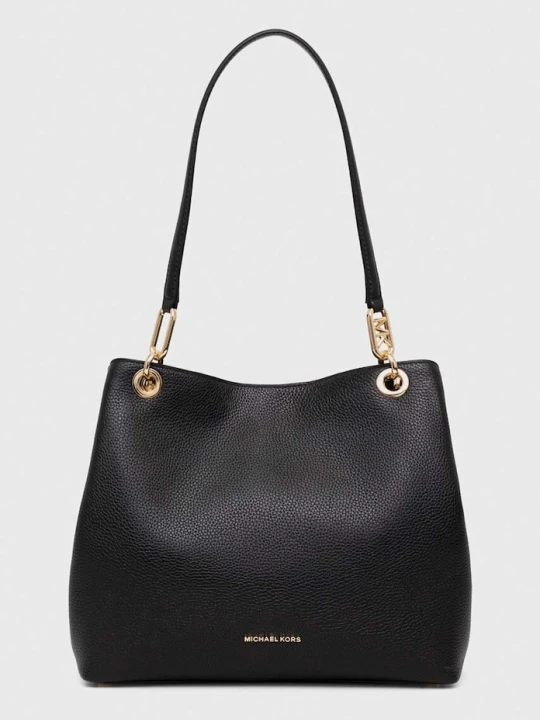 Obrázek produktu MICHAEL Michael Kors Kožená kabelka černá