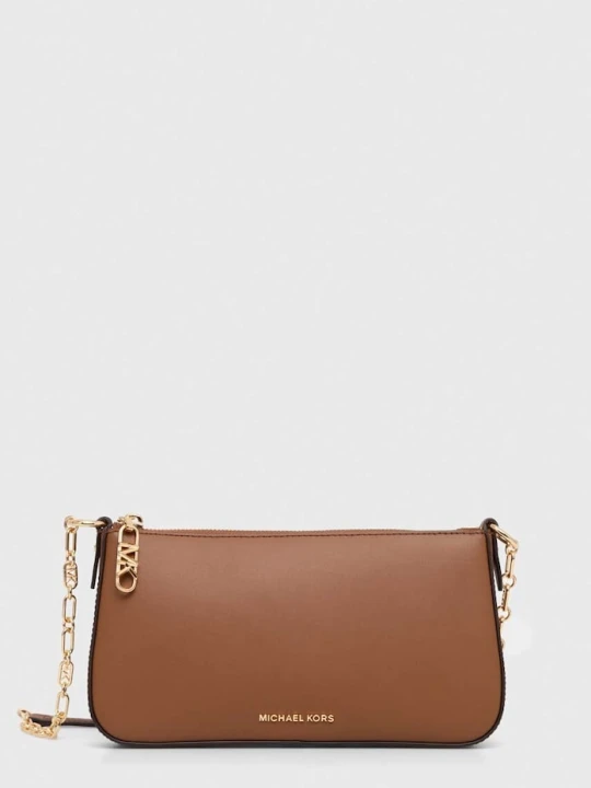 Obrázek produktu MICHAEL Michael Kors Kožená kabelka hnědá