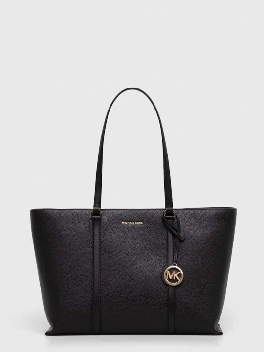 Obrázek produktu MICHAEL Michael Kors Kožená kabelka MICHAEL Michael Kors černá