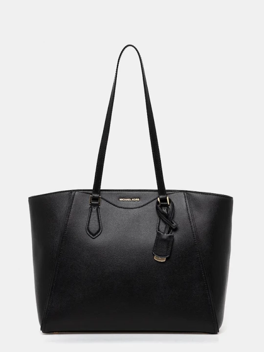 Obrázek produktu MICHAEL Michael Kors Kožená kabelka MICHAEL Michael Kors černá