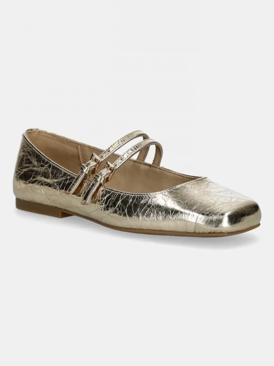 Obrázek produktu MICHAEL Michael Kors Kožené baleríny MICHAEL Michael Kors Matilda zlatá