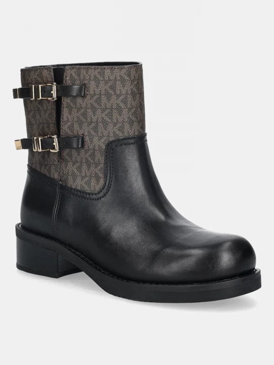 Obrázek produktu MICHAEL Michael Kors Kožené kotníkové boty MICHAEL Michael Kors Darrington černá