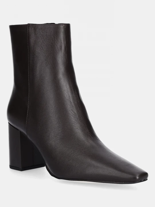 Obrázek produktu MICHAEL Michael Kors Kožené kotníkové boty MICHAEL Michael Kors Elise hnědá