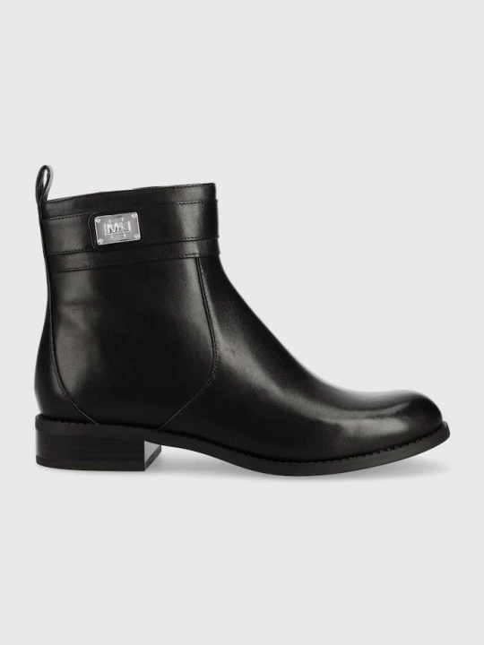 Obrázek produktu MICHAEL Michael Kors Kožené kotníkové boty MICHAEL Michael Kors Padma černá