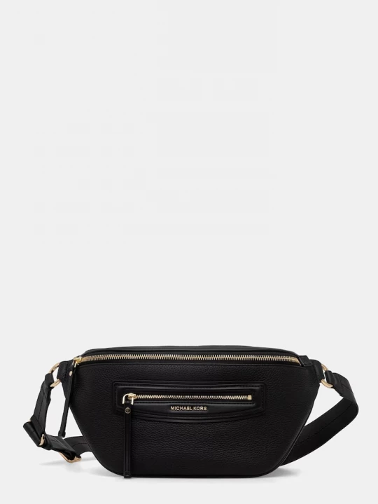Obrázek produktu MICHAEL Michael Kors ledvinka dámská kožená černá