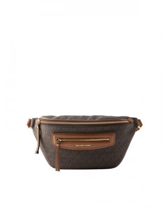 Obrázek produktu MICHAEL Michael Kors Ledvinka karamelová / tmavě hnědá