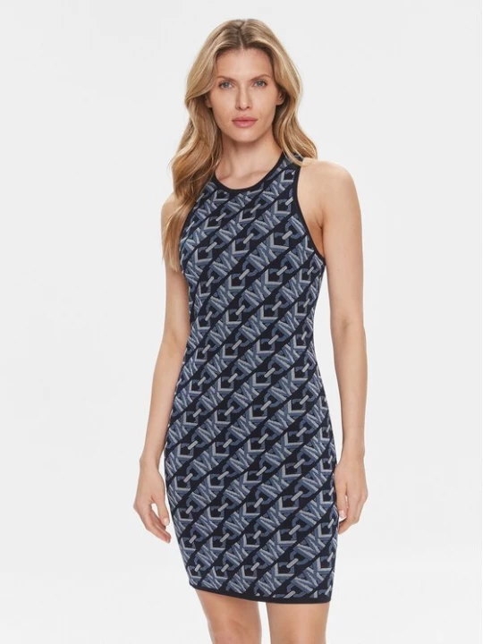 Obrázek produktu MICHAEL Michael Kors Letní šaty MH381SL9Z6 Tmavomodrá Slim Fit