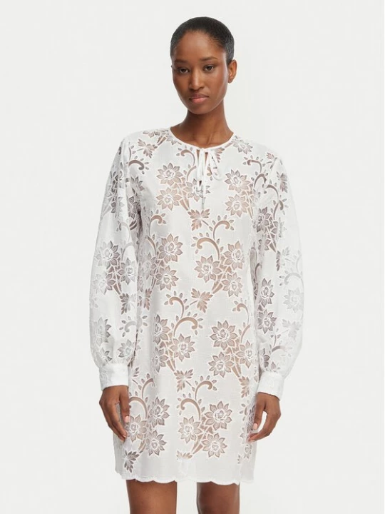 Obrázek produktu MICHAEL Michael Kors Letní šaty MS683E2KR2 Bílá Relaxed Fit