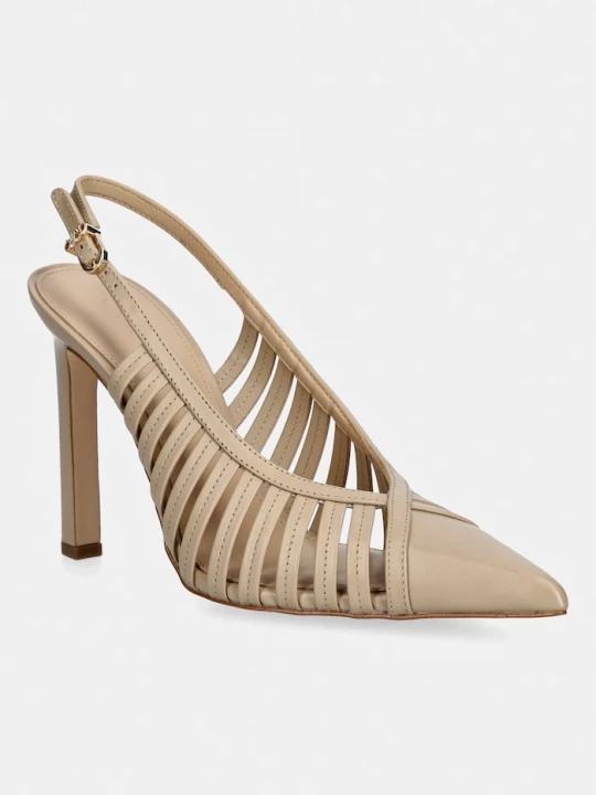 Obrázek produktu MICHAEL Michael Kors Lodičky kožené Adriana High Pump béžová