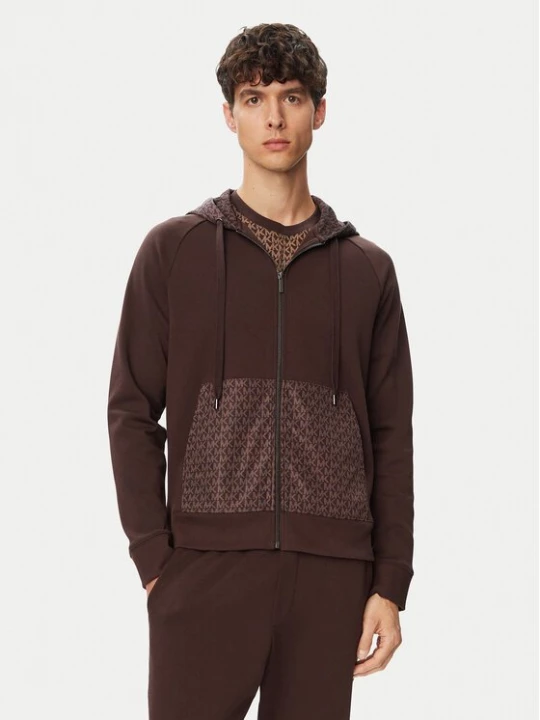 Obrázek produktu MICHAEL Michael Kors Mikina CF552Q55MF Tmavě hnědá Regular Fit