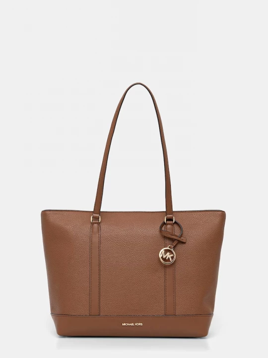 Obrázek produktu MICHAEL Michael Kors nákupní taška dámská z imitace kůže hnědá
