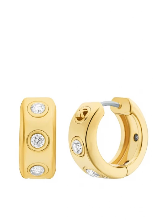 Obrázek produktu MICHAEL Michael Kors Náušnice 'PREMIUM' zlatá / průhledná