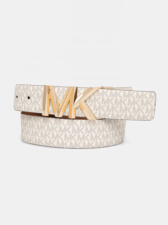 Obrázek produktu MICHAEL Michael Kors oboustranný pásek dámský kožený béžová