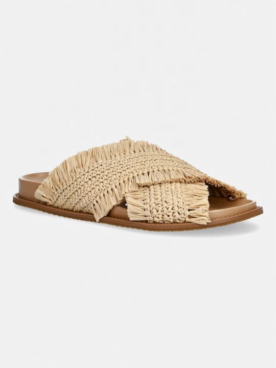 Obrázek produktu MICHAEL Michael Kors pantofle dámské Peyton Flat Sandal béžová