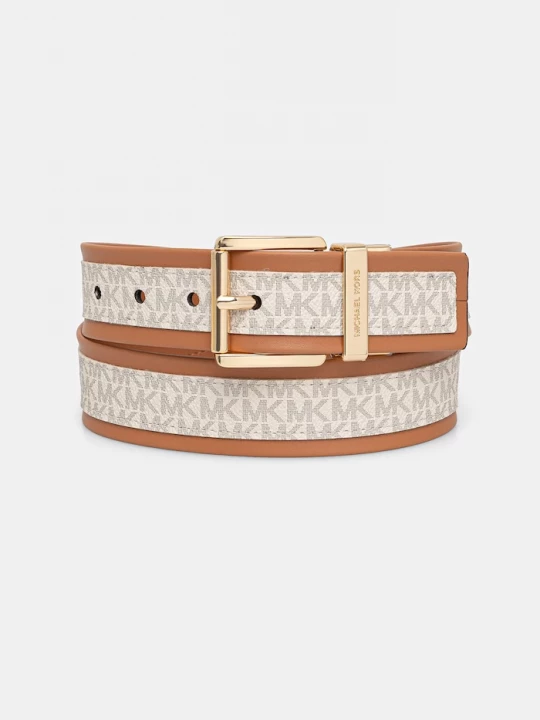 Obrázek produktu MICHAEL Michael Kors pásek dámský kožený béžová