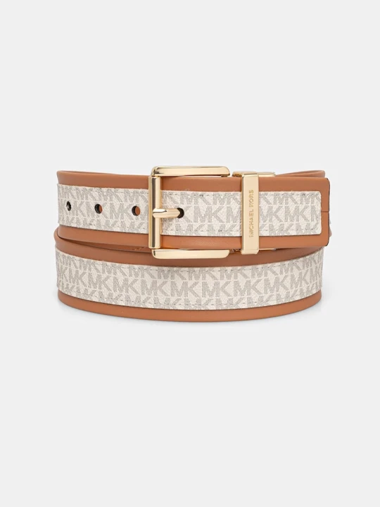 Obrázek produktu MICHAEL Michael Kors pásek dámský kožený béžová
