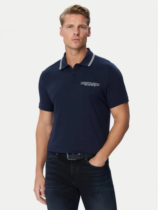 Obrázek produktu MICHAEL Michael Kors Polokošile CF6536S19P Tmavomodrá Regular Fit