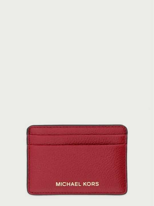 Obrázek produktu MICHAEL Michael Kors pouzdro na karty kožené červená