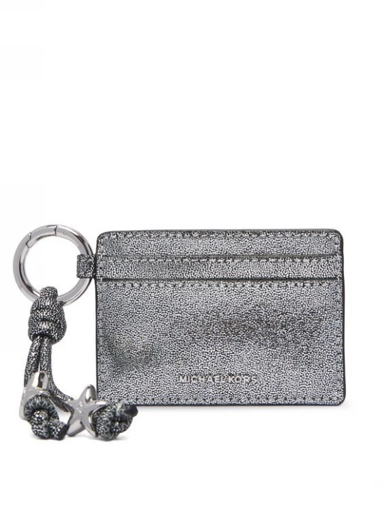 Obrázek produktu MICHAEL Michael Kors Pouzdro na kreditní karty 32F6SJ6D2L Stříbrná