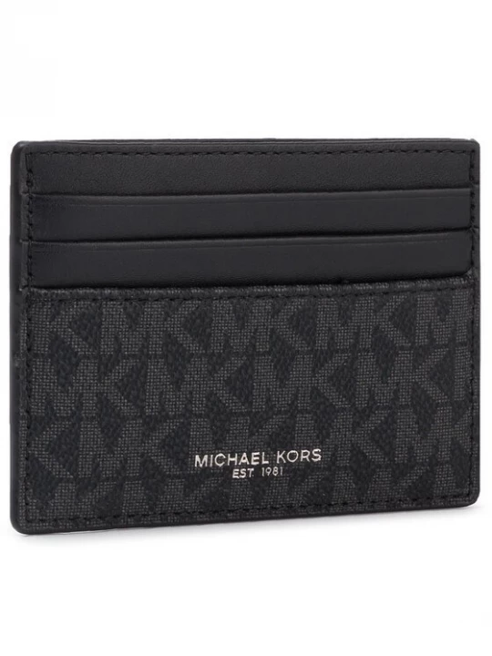 Obrázek produktu MICHAEL Michael Kors Pouzdro na kreditní karty Greyson 39F9LGYD2B Černá