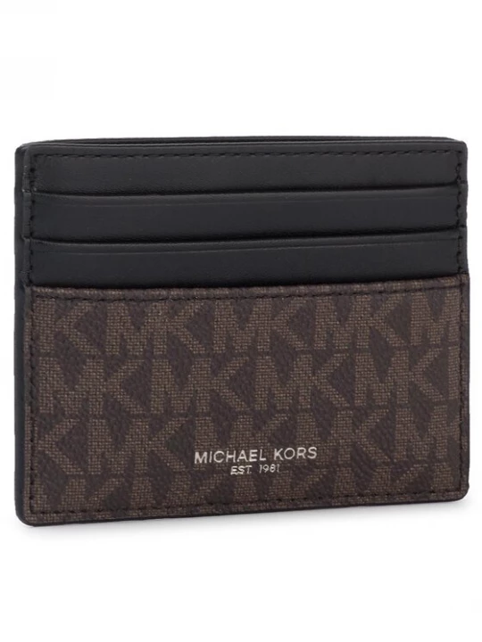 Obrázek produktu MICHAEL Michael Kors Pouzdro na kreditní karty Greyson 39F9LGYD2B Černá
